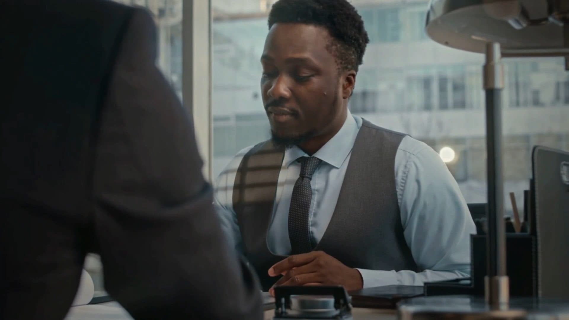 HR professionals collaborating in a modern workplace